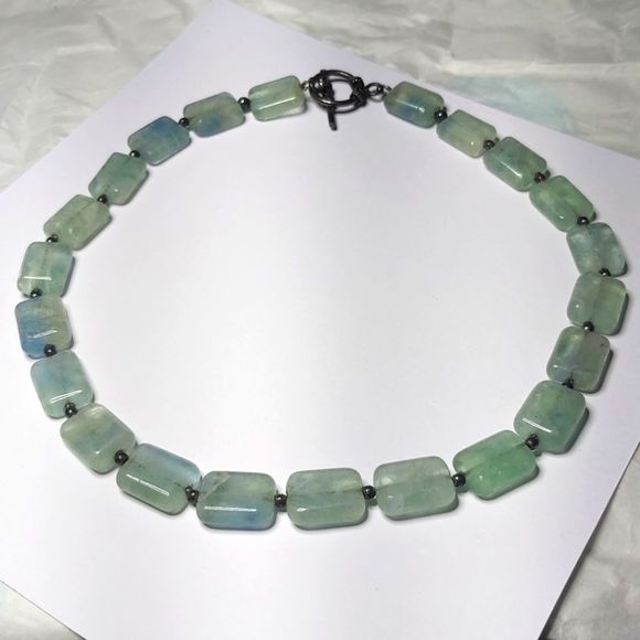Vintage Jade Necklace - Picture 1 of 7